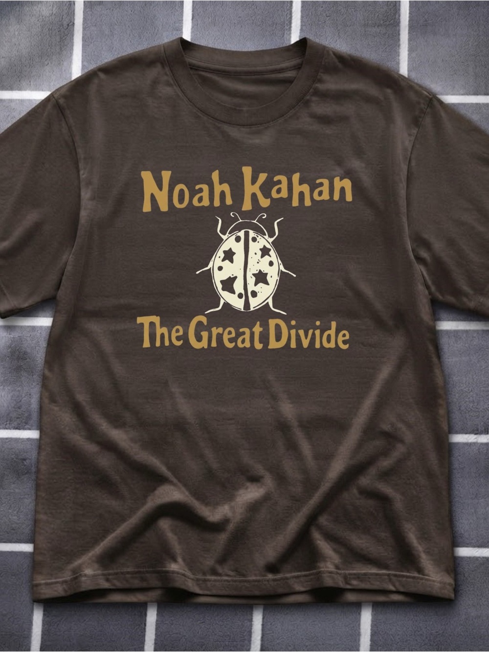 Gildan The Great Divide Graphic Tee - Brown